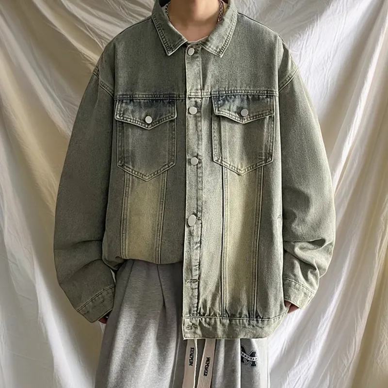 KOKO BASE Denim Jacket Unisex Black-7