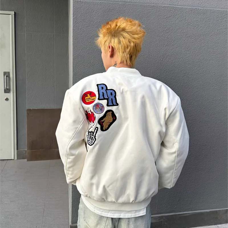 KOKO BASE Baseball Jacket Unisex-3