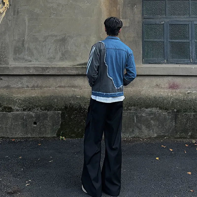KOKO BASE Denim Jackets Unisex Blue-2