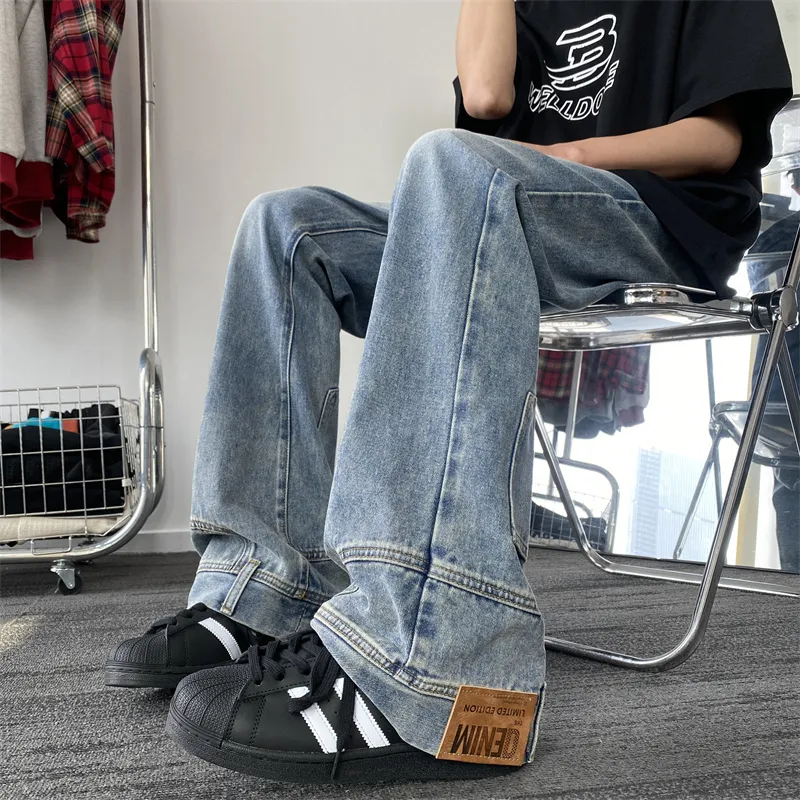 PAINT STAIN Jeans Unisex-12