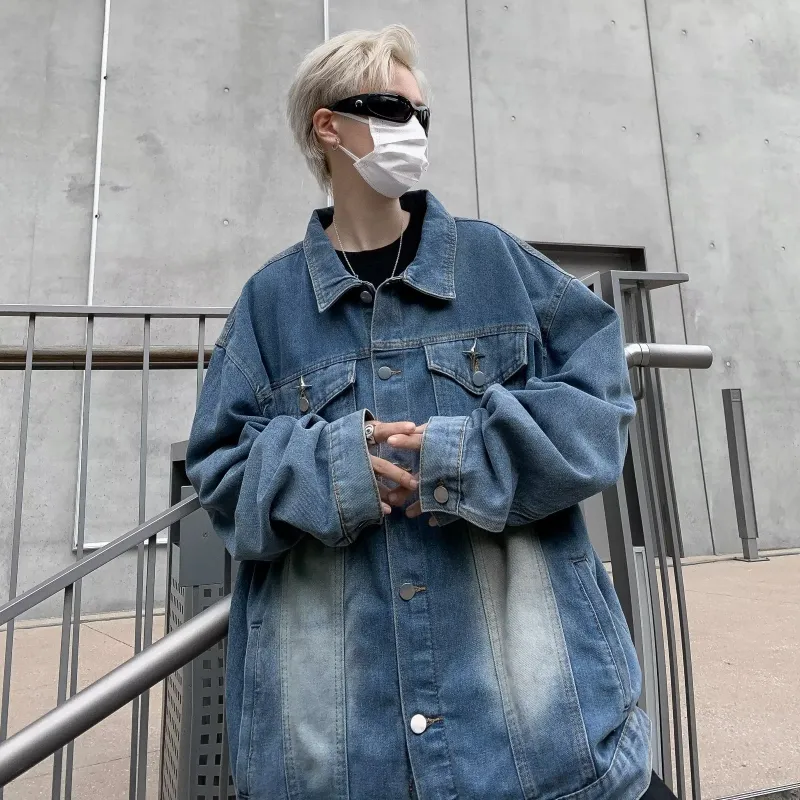 KOKO BASE Denim Jacket Unisex Brown-3