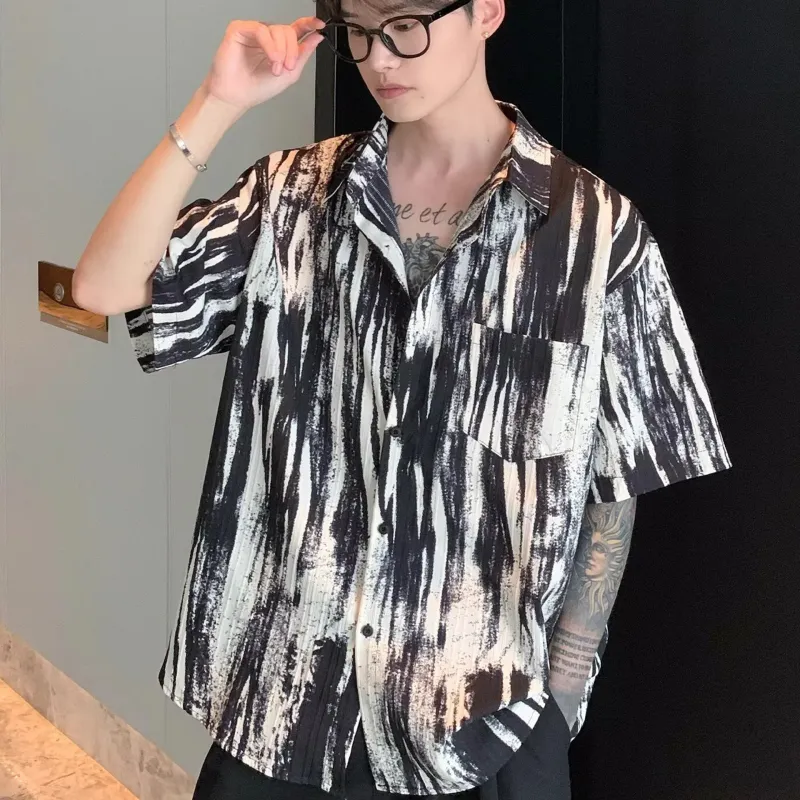 WELTER EXPERIMENT Shirt Unisex Classic Black & White Color Scheme-5