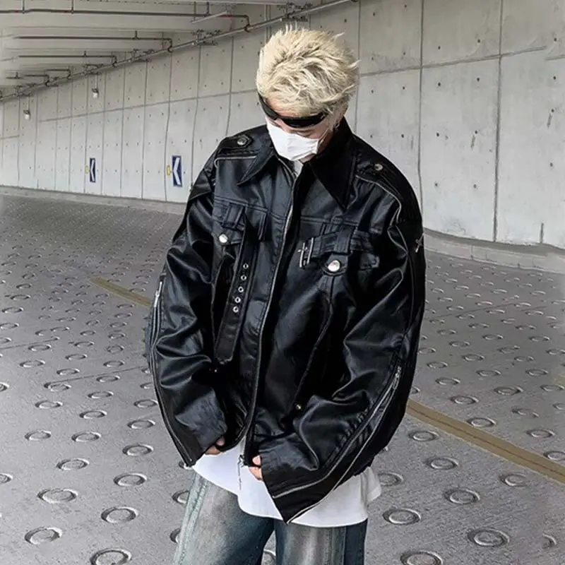 KOKO BASE Leather Jacket Unisex-2