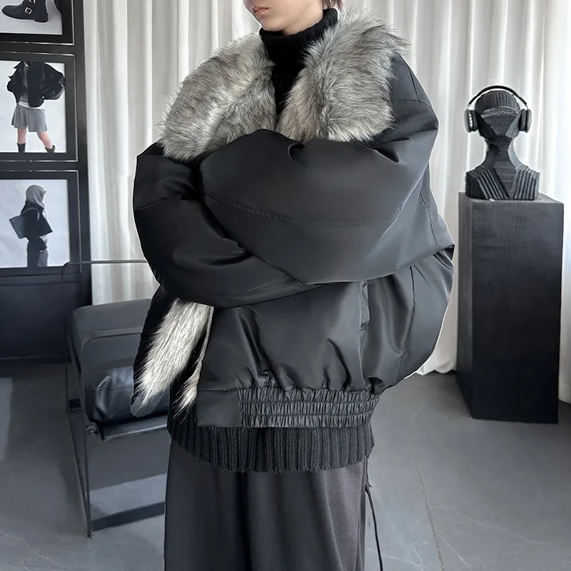 KOKO BASE Puffer Jackets Unisex Black-3