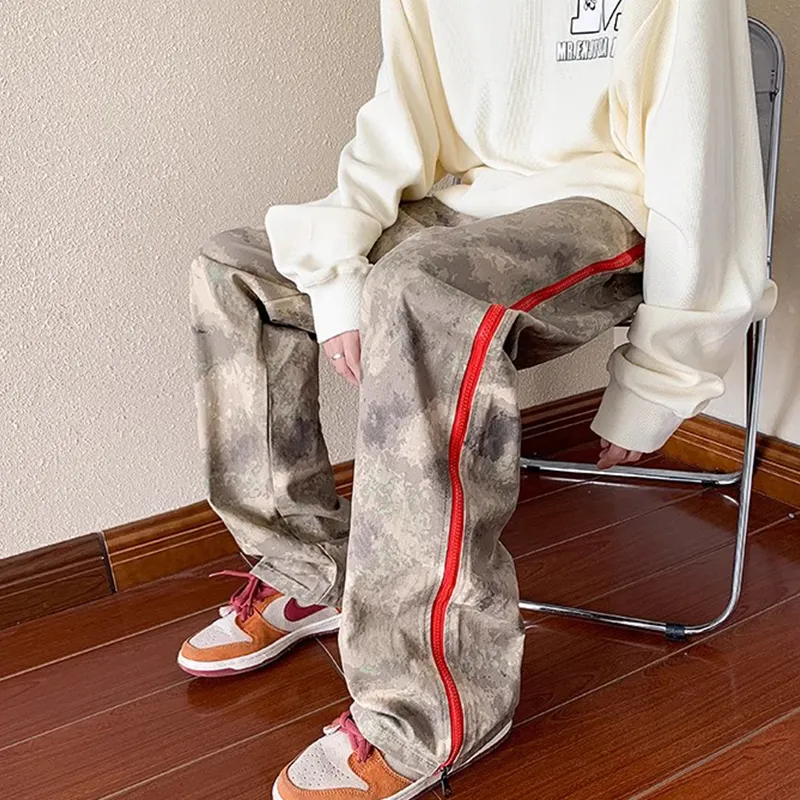 KOKO BASE Casual Pants Unisex Camouflage-4