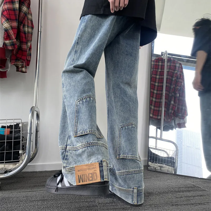 PAINT STAIN Jeans Unisex-11
