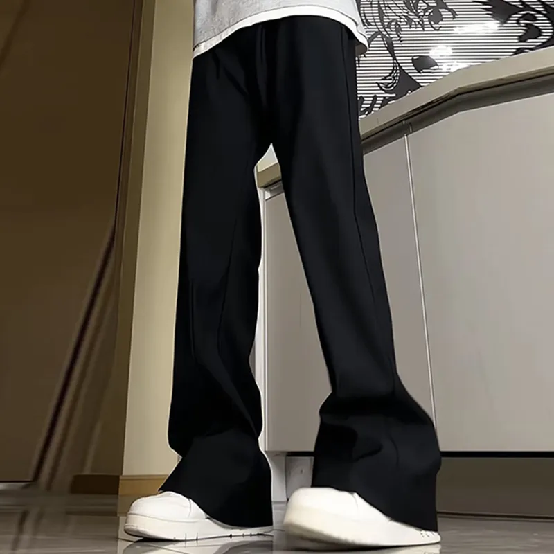 KOKO BASE Casual Pants Unisex Black-3