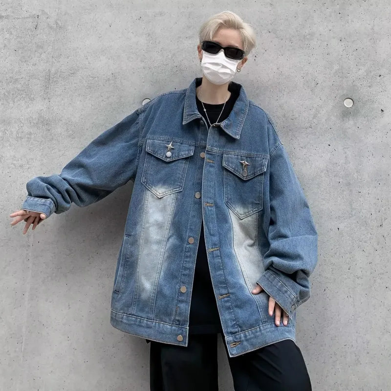 KOKO BASE Denim Jacket Unisex Brown-4