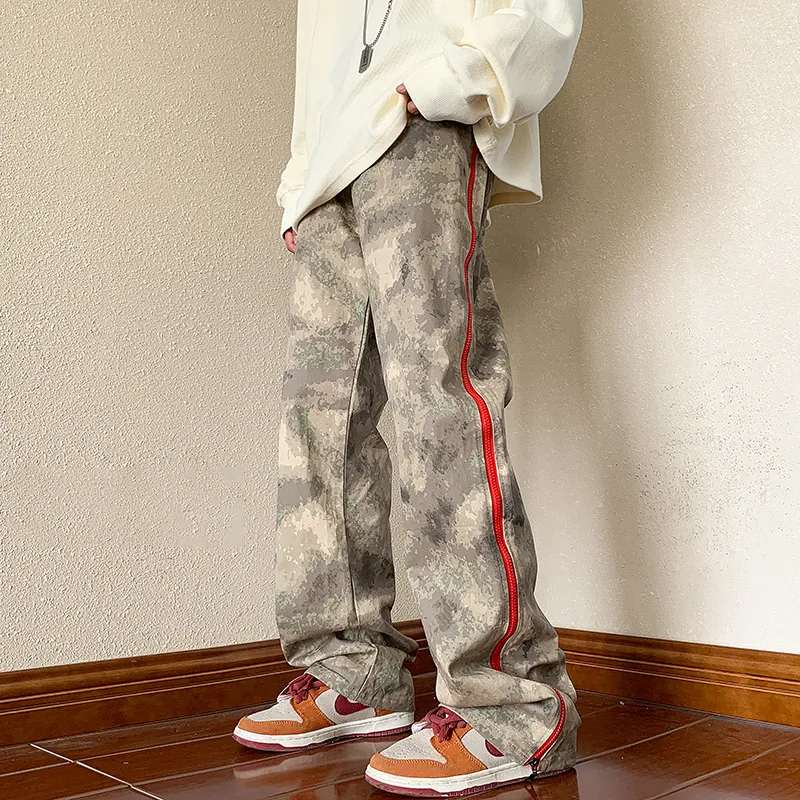 KOKO BASE Casual Pants Unisex Camouflage-5