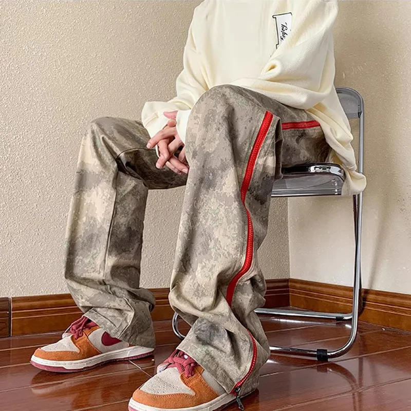 KOKO BASE Casual Pants Unisex Camouflage-3