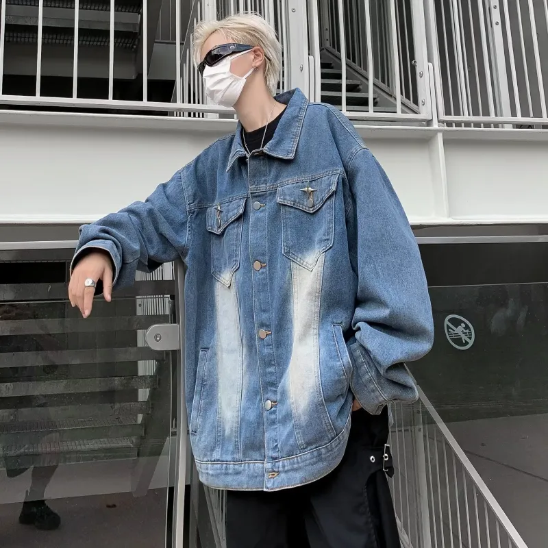 KOKO BASE Denim Jacket Unisex Brown-2