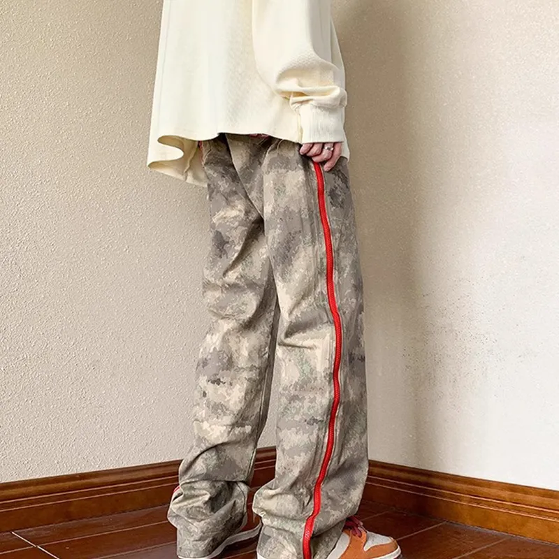KOKO BASE Casual Pants Unisex Camouflage-6