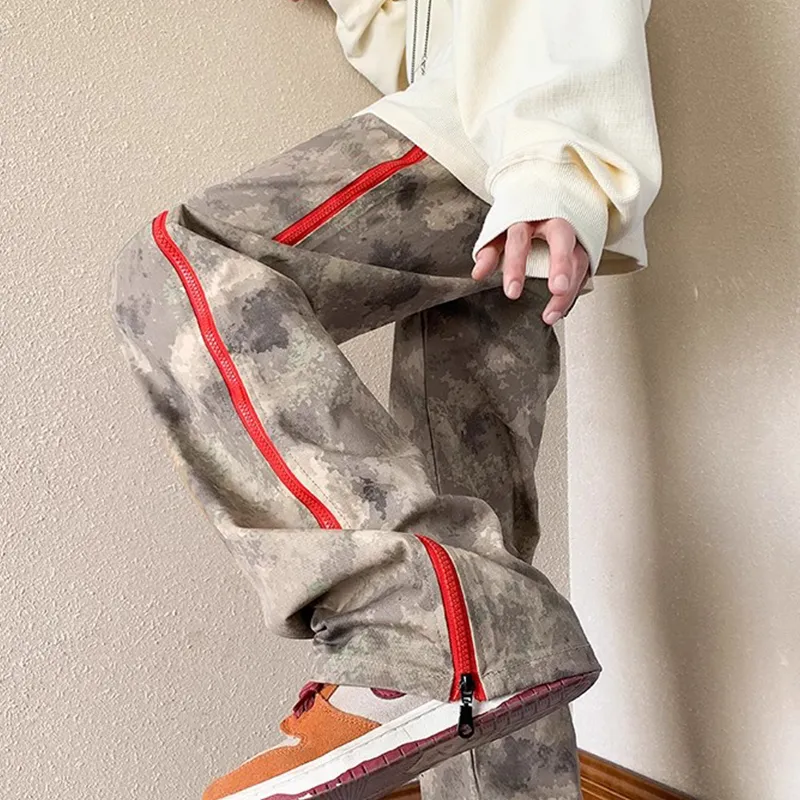 KOKO BASE Casual Pants Unisex Camouflage-1