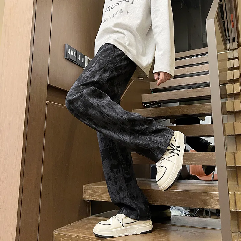 KOKO BASE Casual Pants Unisex Heather White-5