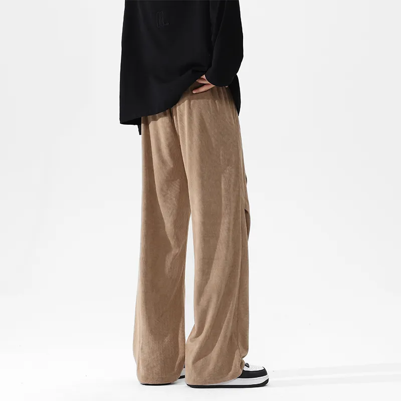 KOKO BASE Casual Pants Unisex Brown-4