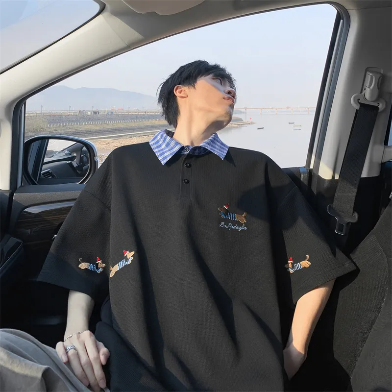 TESTUNG Polo Shirts Unisex-3