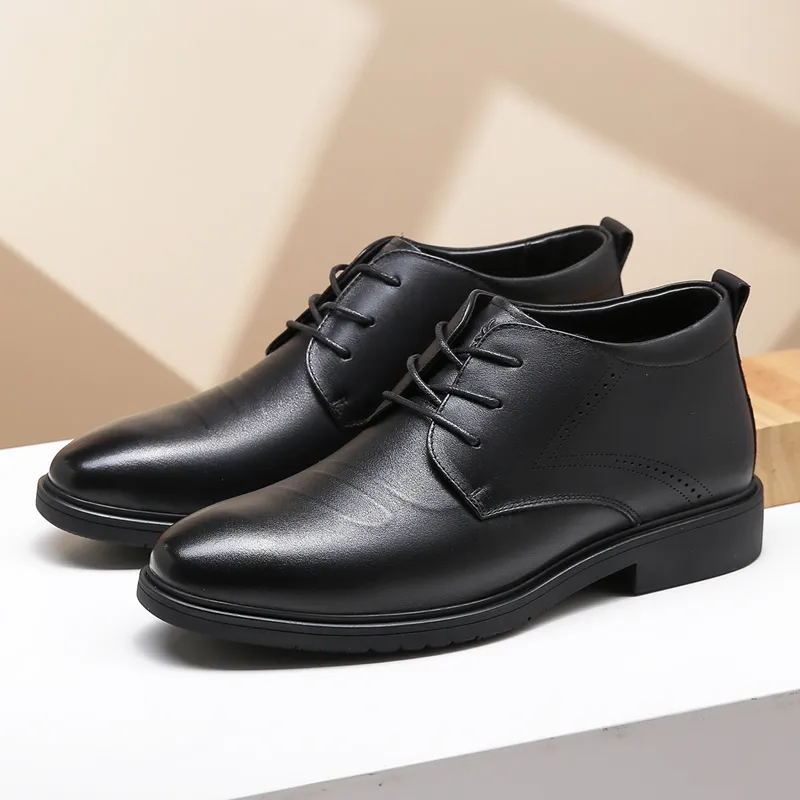 Spider King Dress Shoes Men's Black-4