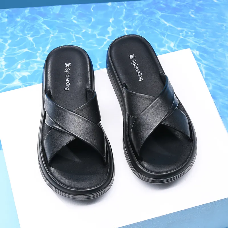 Spider King PU Polyurethane Slip Resistant Slide Slippers Women's-2