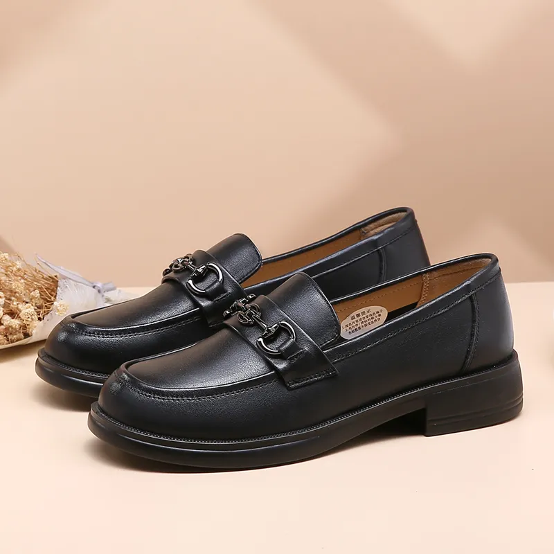 Spider King Loafers Women's Black-2