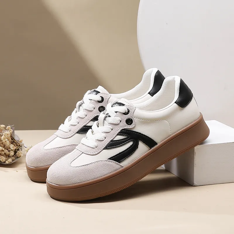 Spider King Slip-Resistant Low-Top Skateboard Shoes Women's-3