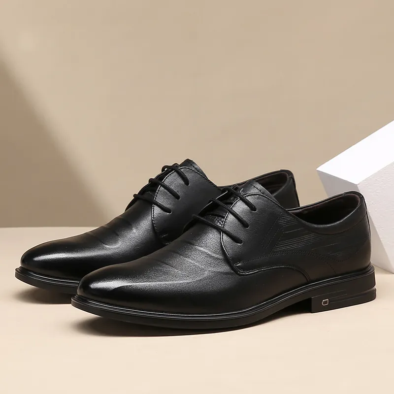 Spider King Dress Shoes Men's Black-2