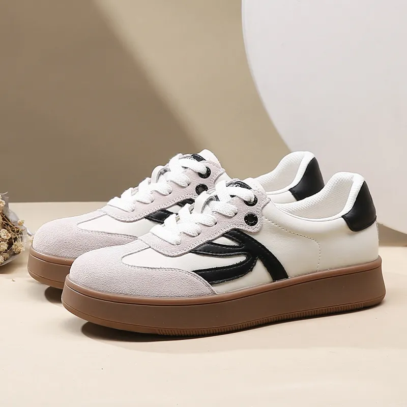 Spider King Slip-Resistant Low-Top Skateboard Shoes Women's-2