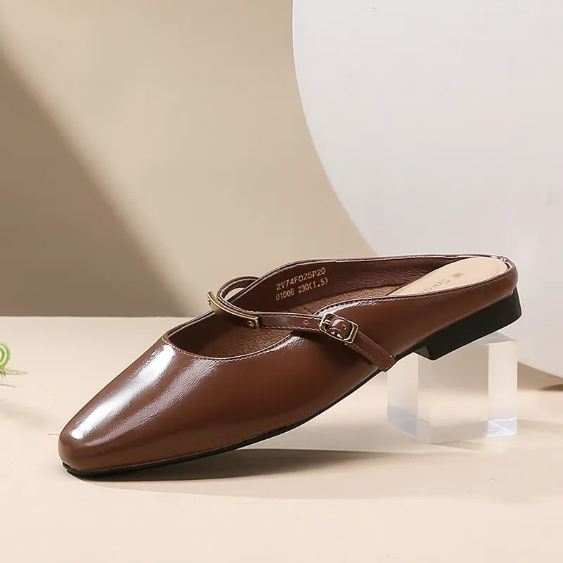 Spider King Rubber Sole Slip Resistant Wrap toe Slippers Women's-6