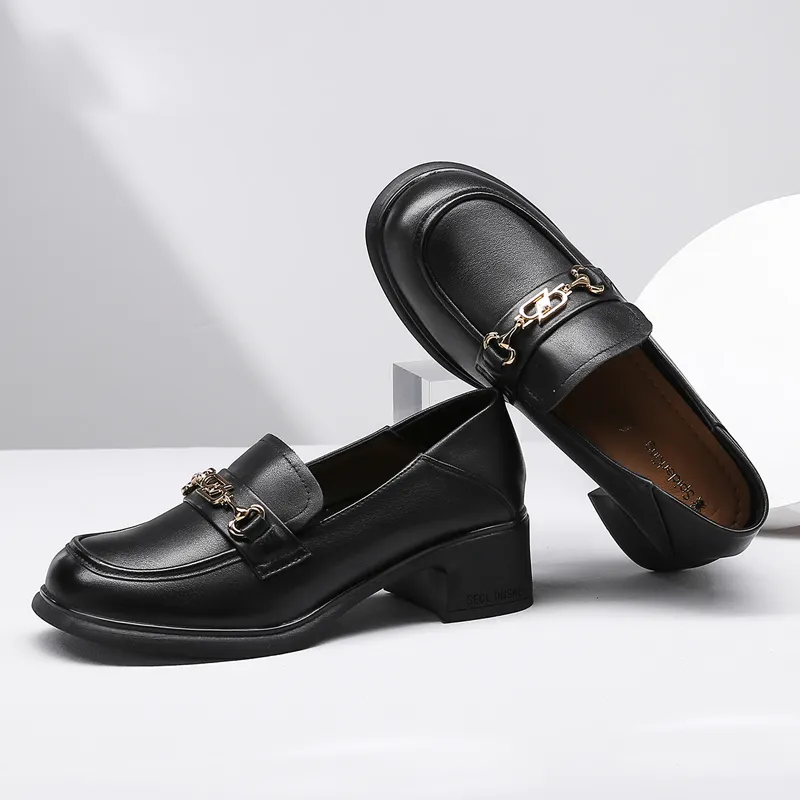 Spider King Loafers Women's Black-2