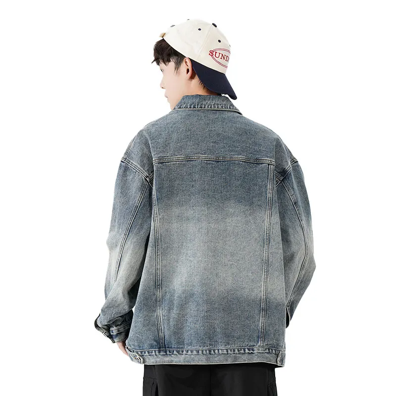 33TH Denim Jacket Unisex Light Blue-11