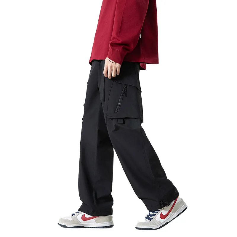 33TH Cargo Pants Unisex Camouflage Jungle Gray-8