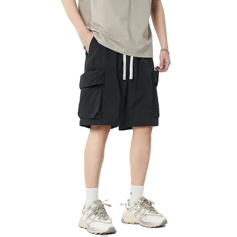 33TH Cargo Shorts Unisex Orange-12
