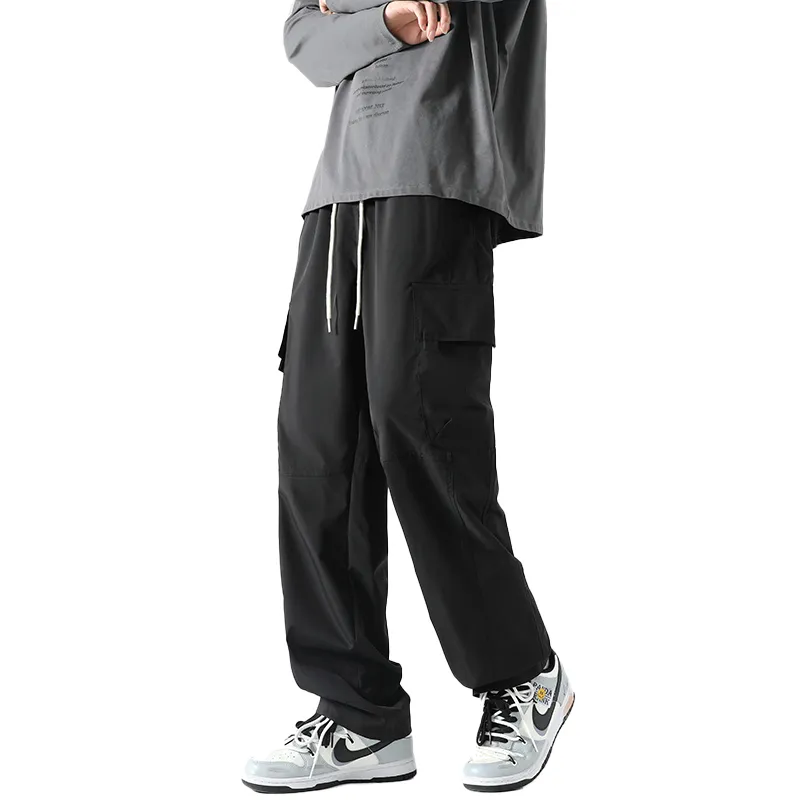33TH Cargo Pants Unisex Dark Gray-7