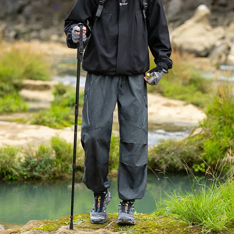 33TH Cargo Pants Unisex Stone Gray-16