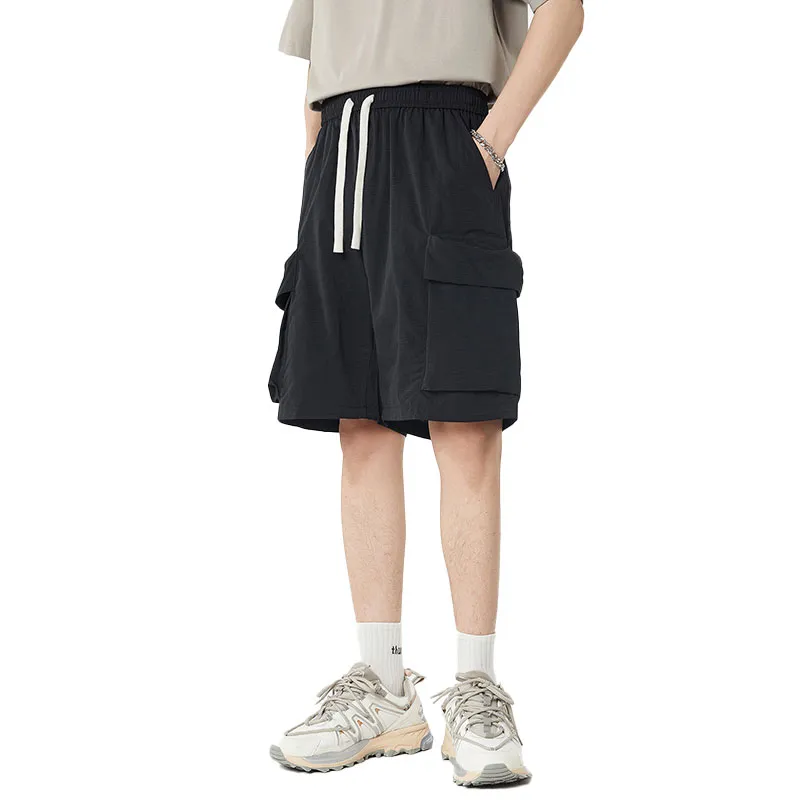 33TH Cargo Shorts Unisex Orange-14