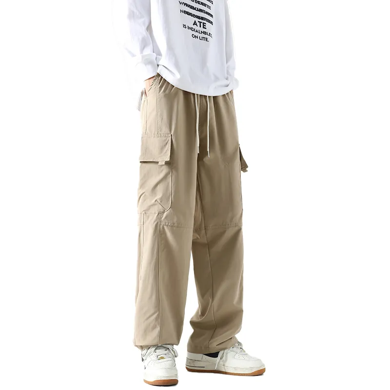 33TH Cargo Pants Unisex Dark Gray-14