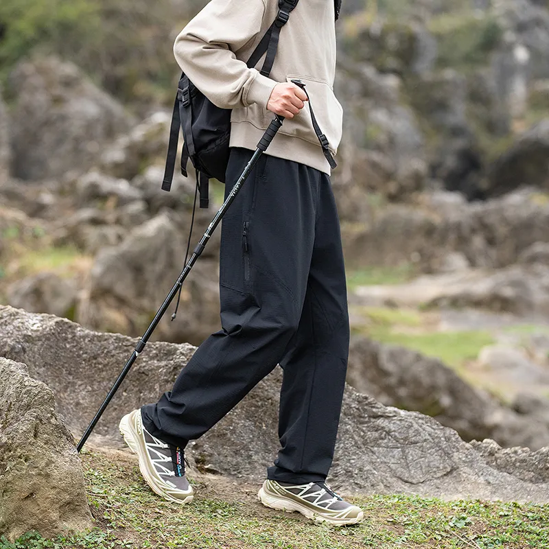33TH Casual Pants Unisex Dark Space Gray-15
