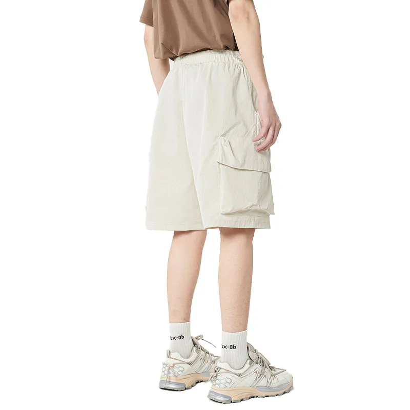 33TH Cargo Shorts Unisex Orange-6