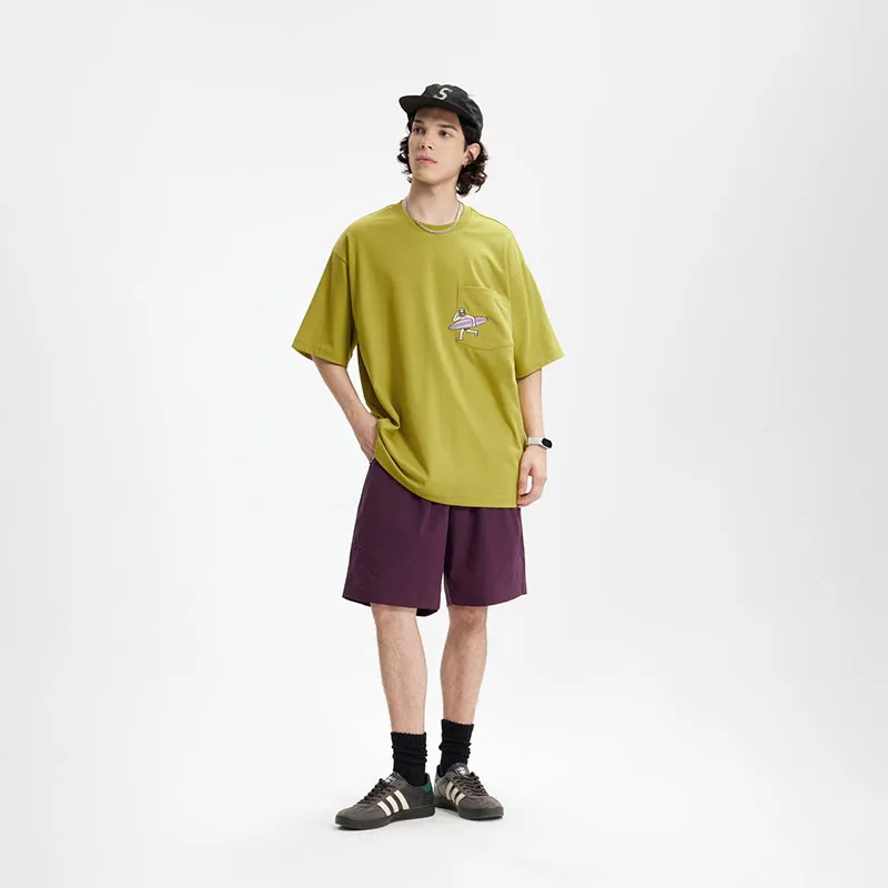 33TH Drop Shoulder Sleeve T Shirt Unisex-14