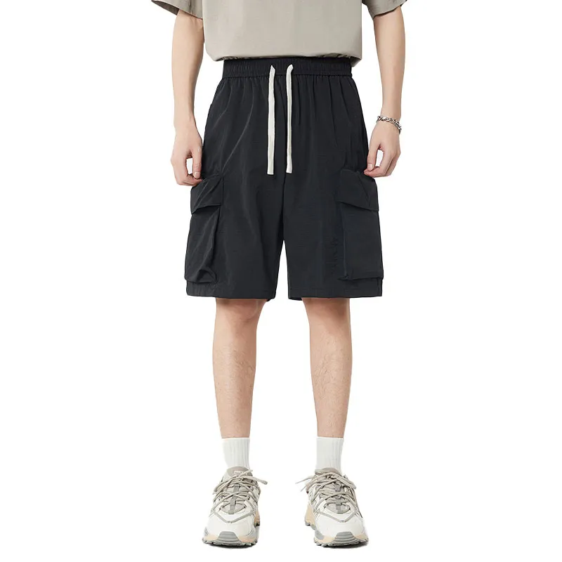 33TH Cargo Shorts Unisex Orange-13