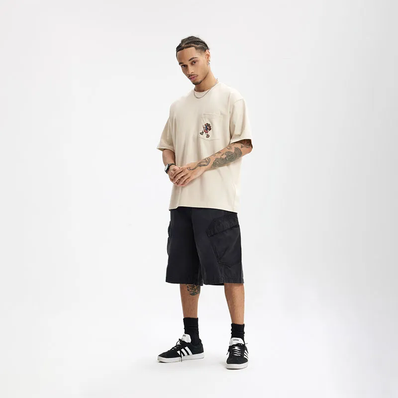 33TH Drop Shoulder Sleeve T Shirt Unisex-3