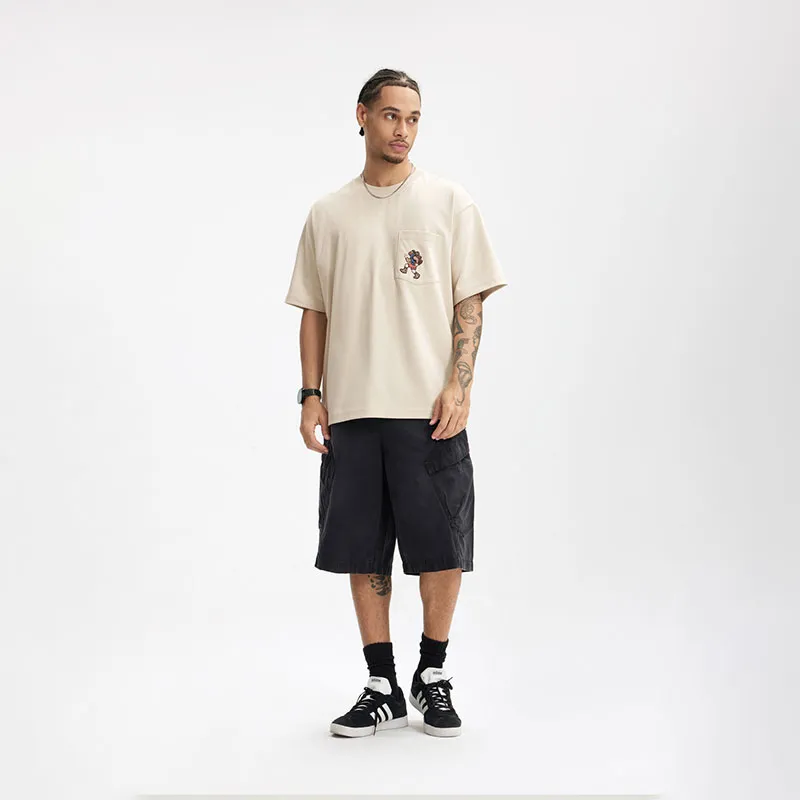 33TH Drop Shoulder Sleeve T Shirt Unisex-2
