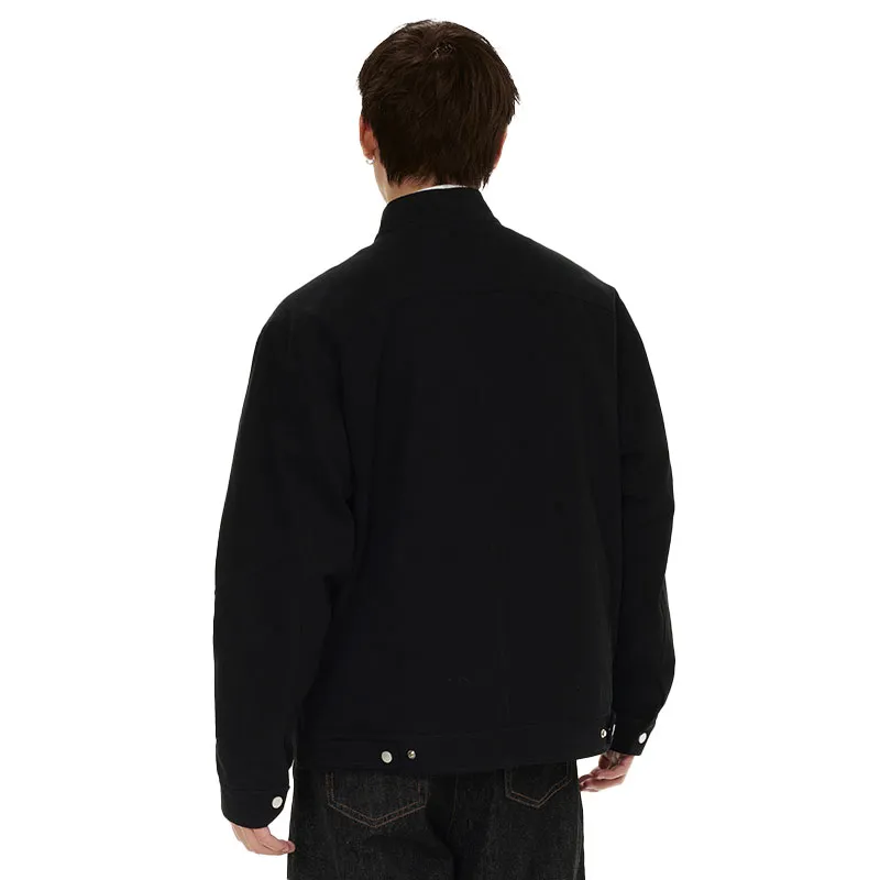 33TH Jackets Coats Unisex Black-0