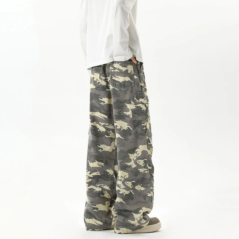 33TH Casual Pants Unisex Camouflage-1