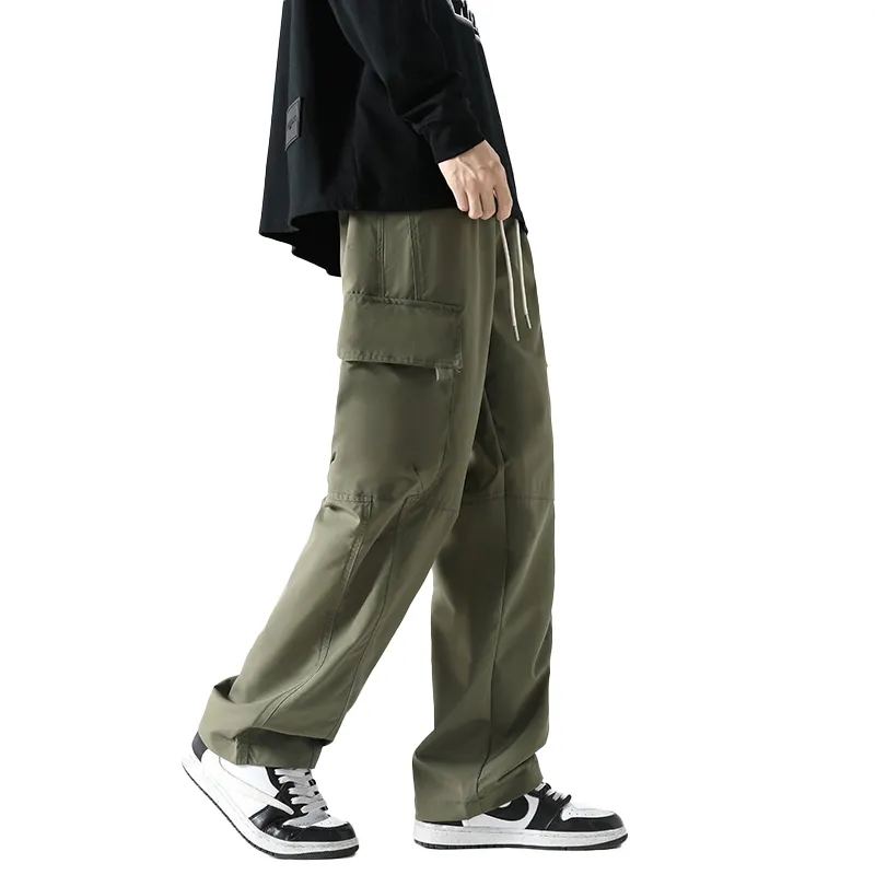 33TH Cargo Pants Unisex Dark Gray-18