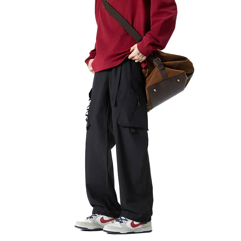 33TH Cargo Pants Unisex Camouflage Jungle Gray-9