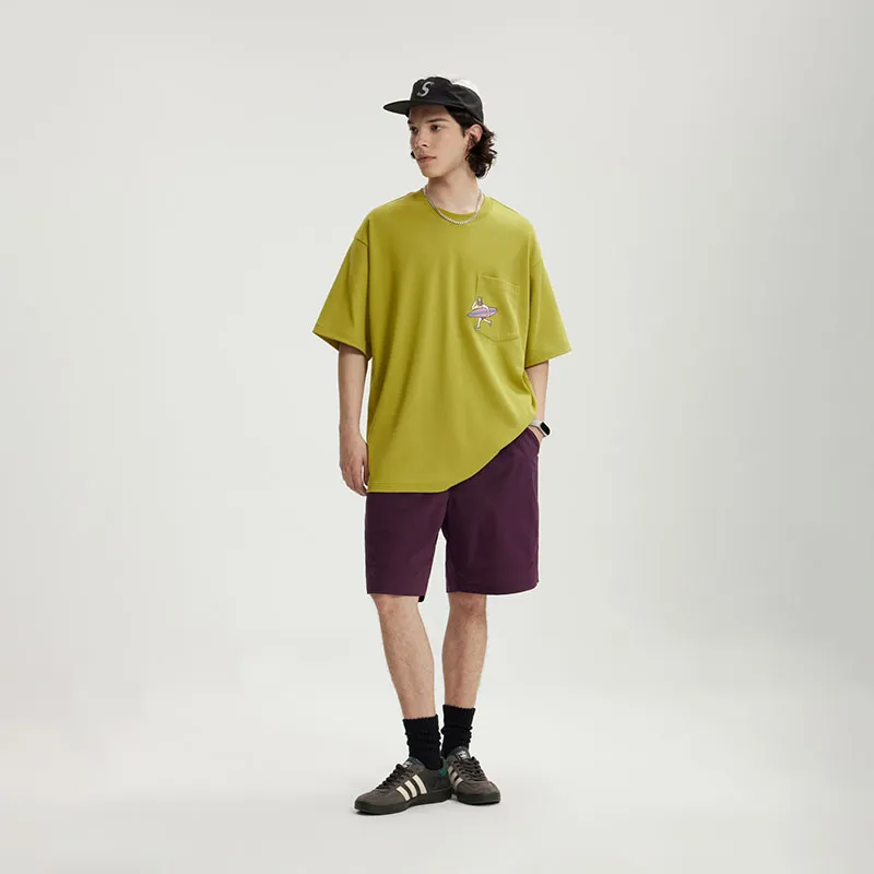 33TH Drop Shoulder Sleeve T Shirt Unisex-15