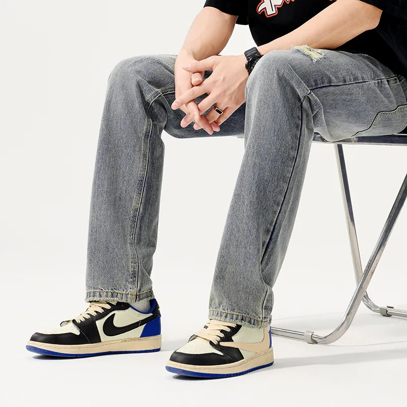 33TH Jeans Unisex Nostalgic Blue-3