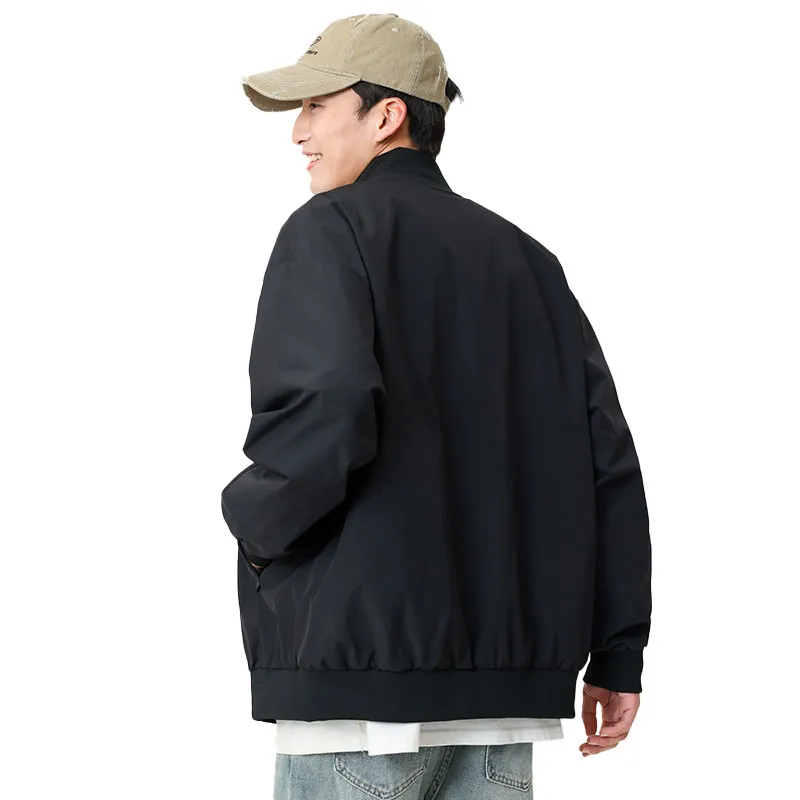 33TH Jackets Coats Unisex Black-1