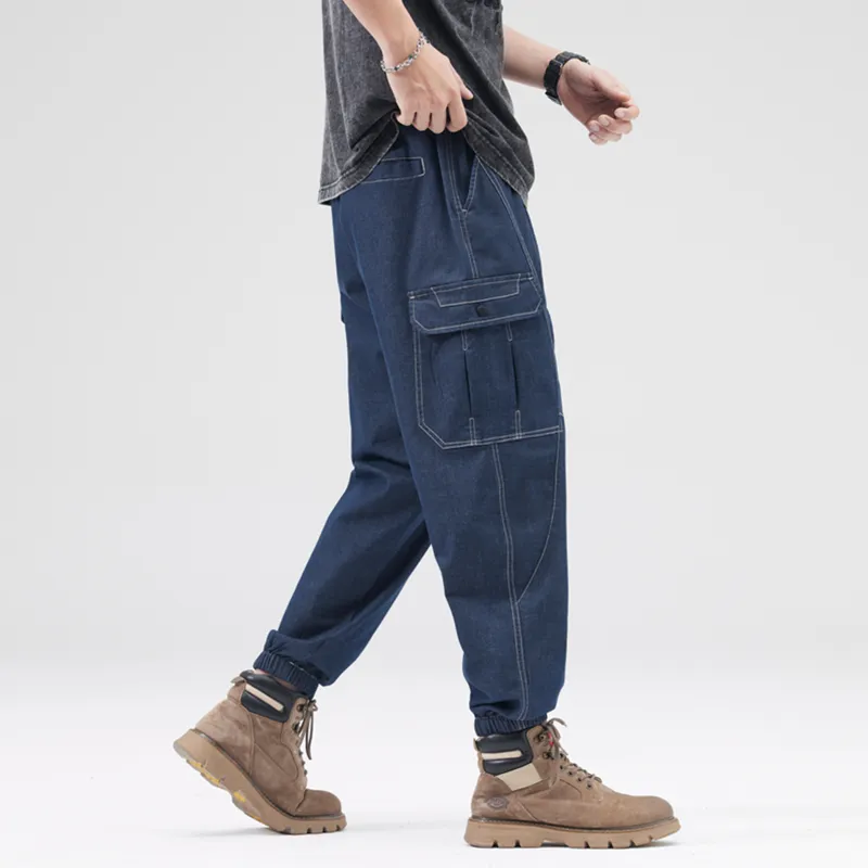 33TH Jeans Unisex Denim Blue-5