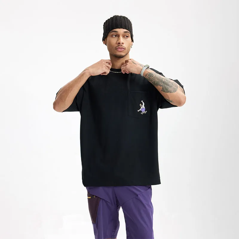 33TH Drop Shoulder Sleeve T Shirt Unisex-11